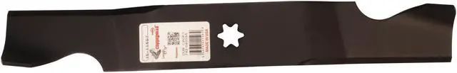 Alt view image 2 of 6 - Rotary® 11507 6 Mower Blades for Cub Cadet® 74204053 94204053 17-29/32 Length 2-1/2 Width .187 Thickness 6 PT ST Center Hole Fits 50in. Deck