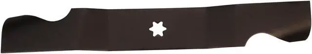 Alt view image 4 of 6 - Rotary® 11507 6 Mower Blades for Cub Cadet® 74204053 94204053 17-29/32 Length 2-1/2 Width .187 Thickness 6 PT ST Center Hole Fits 50in. Deck
