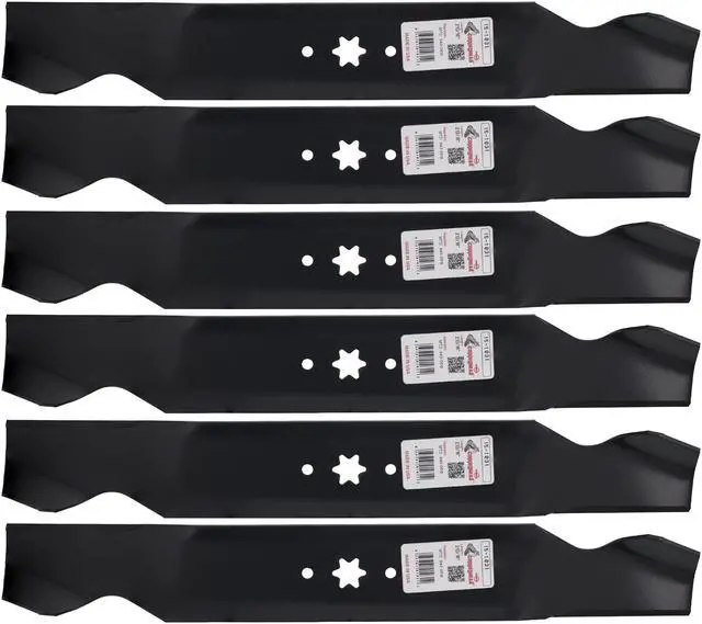 Main image of (6) Rotary® High-Lift Blades for Cub Cadet® 742-04126 942-04126 42in. Deck