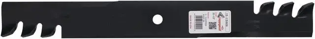 Alt view image 2 of 7 - 3 Rotary® 15009 Mower Blades for Toro® 133-2157 105-8777 Dixie Chopper® 30227-60 Length 20-1/2 Width 2-1/2 Thickness .250 Center Hole 5/8 Fits 42in. 60in. Deck