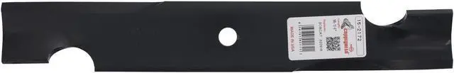 Alt view image 2 of 7 - 3 Rotary® 2172 Mower Blades for Bad Boy® 038-4820-00 Bobcat® 32061A 403059 Ferris® 5101986 Snapper® 2000982 Length 16-1/4 Width 2-1/2 Thickness .240 Center Hole 5/8 Fits 32 and 48" Deck