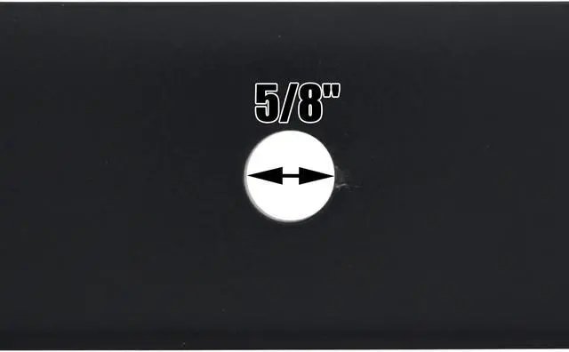 Alt view image 6 of 7 - 3 Rotary® 2172 Mower Blades for Bad Boy® 038-4820-00 Bobcat® 32061A 403059 Ferris® 5101986 Snapper® 2000982 Length 16-1/4 Width 2-1/2 Thickness .240 Center Hole 5/8 Fits 32 and 48" Deck