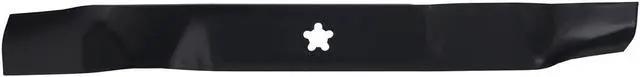 Alt view image 4 of 6 - 6 Rotary® 6189 Mower Blades for AYP® Craftsman® Poulan® 138498 138971 521981601 531307223 531307224 Length 21 in. Width 2-1/4 in. Thickness .134 in. Center Hole 5 PT ST Fits 42in. Deck