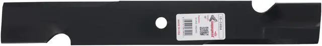 Alt view image 2 of 7 - 3 Rotary 3404 Mower Blades for  103-2508 Lesco® 050125 Snapper® 100341 Toro® 103-2508 Windsor® 50-2148 Length 18 Width 2-1/2 Thickness .204 Center Hole 5/8 Fits 36in. 50in. 52in. 54in. Deck