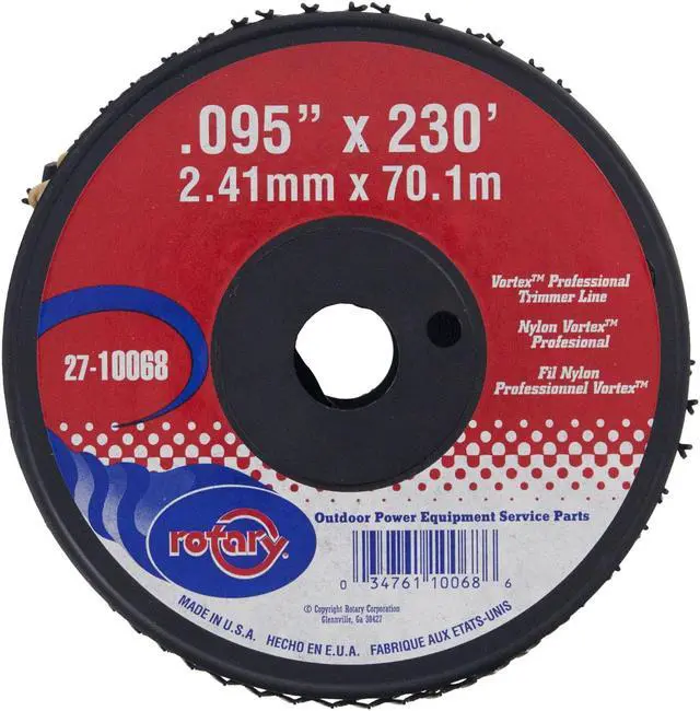 Alt view image 2 of 4 - Black Rotary Vortex Trimmer Line 095 x 230, Small Spools / Weed Eater Trimmer / 10068