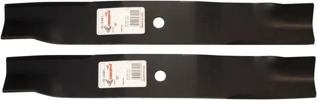 Main image of Rotary® 3401 Mower Blades for Bobcat® Gravely® Lesco® Windsor® Wright® 18 Length 2-1/2 Width .250 Thickness 5/8 Center Hole Fits 36in. 54in. Deck