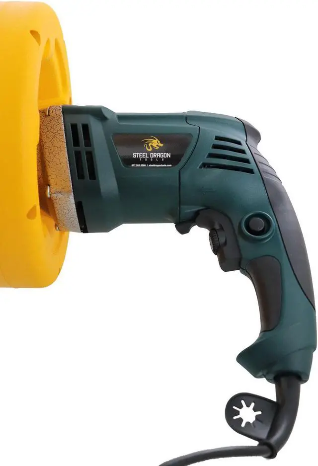 Alt view image 2 of 6 - Steel Dragon Tools® 62A Drain Cleaning Machine with 5/16" x 35' Snake Cable