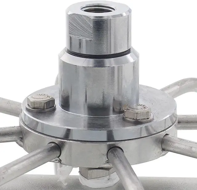 Alt view image 3 of 3 - Erie Tools 8" Duct Pipe Vent Hood Cleaner Pressure Washer Attachment 4000 PSI 4 GPM 3.5 Orifice