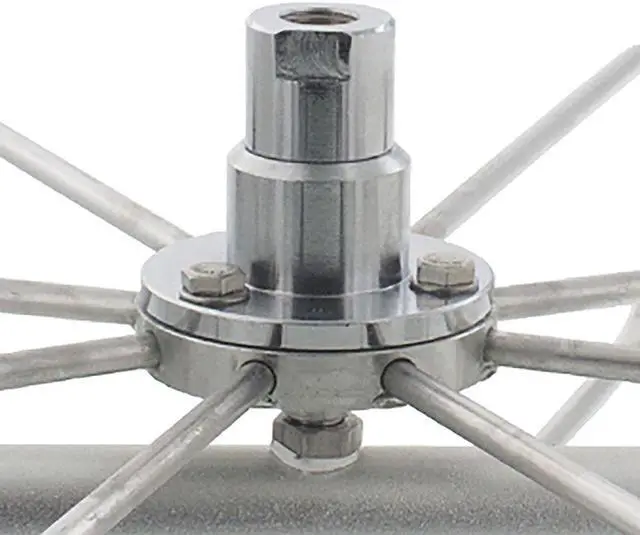 Alt view image 3 of 3 - Erie Tools 20" Duct Pipe Vent Hood Cleaner Pressure Washer Attachment 4000 PSI 4 GPM 3.5 Orifice