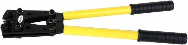 Alt view image 4 of 7 - Steel Dragon Tools® K05-1GL K-Series Mechanical Crimper Tool for 8 AWG to 1/0 AWG with Rotating Dies