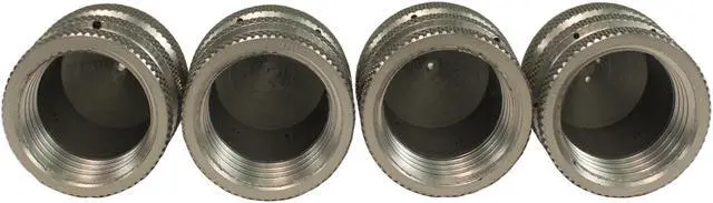 Alt view image 5 of 6 - Aqua Mole Four Pack 1/2in. NPT Button Nose Sewer Jetter Nozzle 4 Piece Set 4000 PSI 16 Orifice