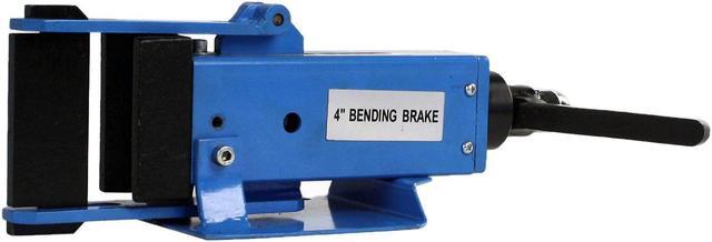 Main image of Erie Tools 4" Hand Operated Steel Bending Brake & Sheet Metal Form Bender with Pressing Die & Stop Assembly