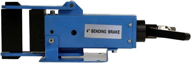 Alt view image 2 of 7 - Erie Tools 4" Hand Operated Steel Bending Brake & Sheet Metal Form Bender with Pressing Die & Stop Assembly