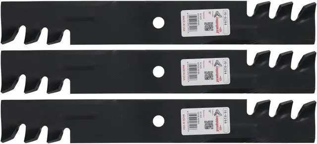 Main image of 3 Rotary® 6294 Mower Blades for Ariens® 00273100  103-2508 633485 Scag® 48108 481707 Snapper® 101485 1-7037 Length 18 Width 2-1/2 Thickness .204 Center Hole 5/8 Fits 36" 50" 52" 54" Deck