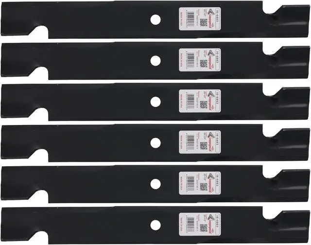 Main image of Rotary® 11248 Mower Blades for 1036403(S) 1036393(S) 1036398 1036403(S) Length 20-1/2" Width 2-1/2" Thickness .240" Centerhole 15/16" 60" Deck