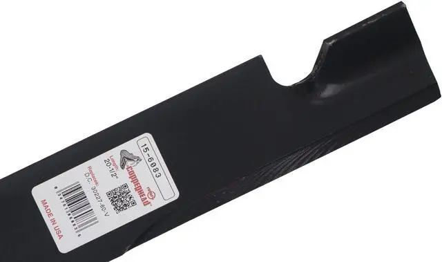 Alt view image 7 of 7 - 3 Rotary® 3434 Mower Blades for Bobcat® 72039B Ferris® 5101755SSM Scag® A48111 Snapper® 1520842 Windsor® 50-3160 Length 21 Width 2-1/2 Thickness .204 Center Hole 5/8 Fits 42in. 60in. 61in. Deck