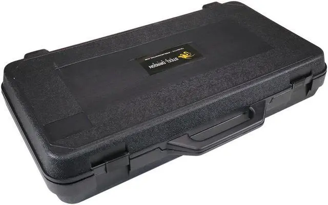 Alt view image 2 of 7 - Steel Dragon Tools® 600 PRO MAX 1/2 in. - 2 in. Handheld Power Pipe Threader fits RIDGID® 11-R NPT Pipe Threading Die Heads with Carrying Case