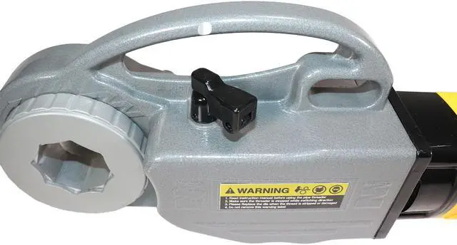 Alt view image 6 of 7 - Steel Dragon Tools® 600 PRO MAX 1/2 in. - 2 in. Handheld Power Pipe Threader fits RIDGID® 11-R NPT Pipe Threading Die Heads with Carrying Case