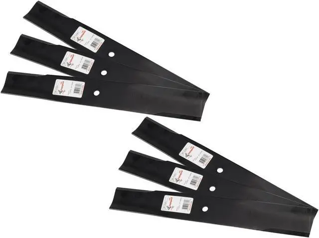 Main image of Rotary® 3361 Mower Blades for Toro® Lesco® Windsor® 18 Length 2-1/2 Width .187 Thickness 1/2 Center Hole Fits 36in. 52in. Deck