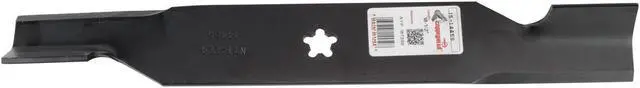 Alt view image 2 of 6 - 3 Rotary® 14459 Mower Blades for AYP®  187254 187256 532187256 Length 18-1/2 Width 2-1/2 Thickness .204 Center Hole 5 Point Star Fits 54in. Deck