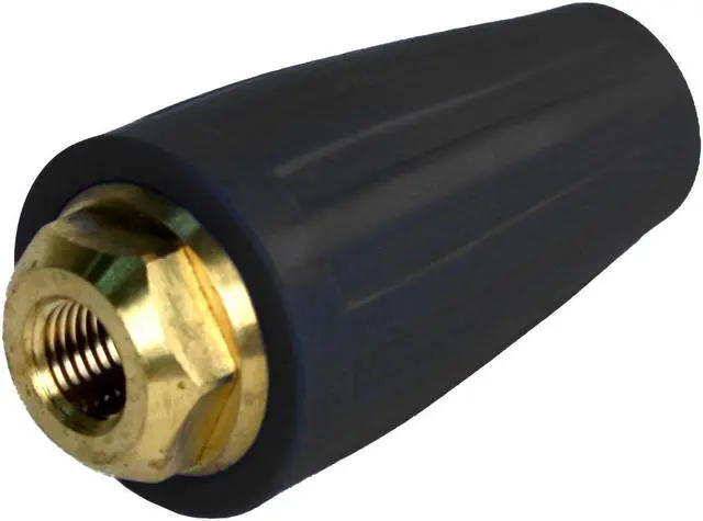 Alt view image 3 of 7 - 25 Pack of Erie Tools Pressure Washer Rotating Turbo 3.0 Nozzles 3000 PSI 2.5 GPM with 1/4in. Quick Connect Plug