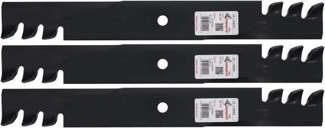 Main image of 3 Rotary® 15009 Mower Blades for Toro® 133-2157 105-8777 Dixie Chopper® 30227-60 Length 20-1/2 Width 2-1/2 Thickness .250 Center Hole 5/8 Fits 42in. 60in. Deck