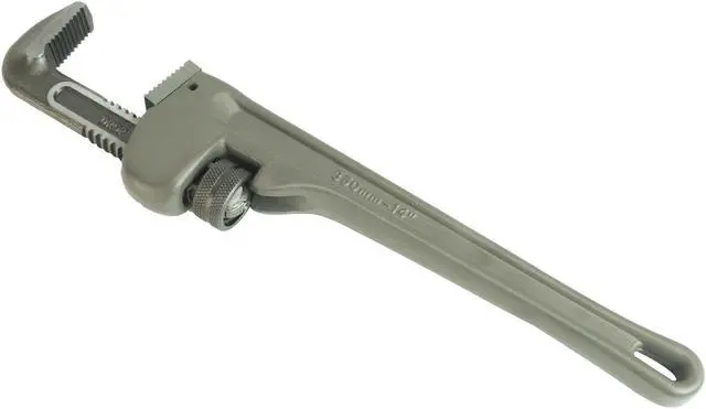 Alt view image 6 of 7 - Steel Dragon Tools® 14" Aluminum Straight Pipe Wrench 31095 Model 814, 2" Capacity