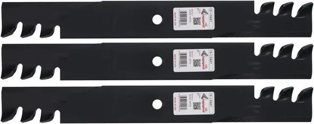 Main image of 3 Rotary® 15007 Mower Blades for Scag® 481712 Length 21 Width 2-1/2 Thickness .250 Center Hole 5/8 Fits 60" 61" Deck