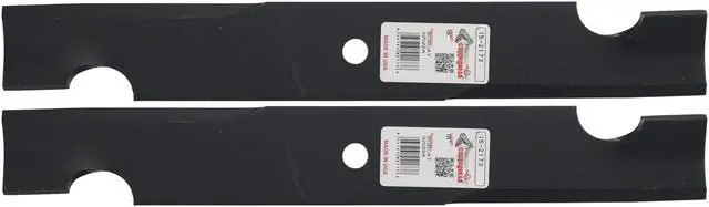 Main image of 2 Rotary® 2173 Mower Blades for Bad Boy® 038-5202-00 Bobcat® 32022A  1633482 Snapper® 1988564 Toro® 103-2528 Length 18 Width 2-1/2 Thickness .240 Center Hole 5/8 Fits 36 52" and 54" Decks