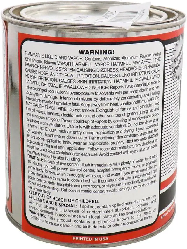 Alt view image 3 of 3 - Alvin 48 oz Lab Metal Durable Economical Dent Filler & Patching Compound Epoxy
