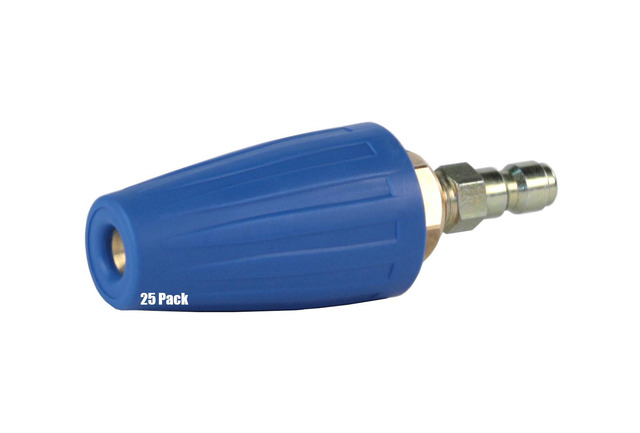 4000PSI 4.0GPM Rotating Turbo Nozzle For Pressure Washer | 1/4" Quick Connect | Brass & Stainless