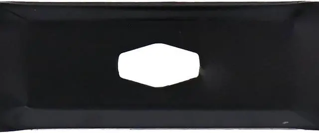 Alt view image 5 of 6 - 6 Rotary® 17224 Hi Lift Mower Blades for MTD® 742P05094 742-05094 Length 17-1/4 in. Width 2-1/4 in. Thickness .158 in. Center Hole Diamond 50 in. Deck