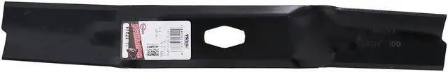 Alt view image 2 of 6 - 6 Rotary® 17224 Hi Lift Mower Blades for MTD® 742P05094 742-05094 Length 17-1/4 in. Width 2-1/4 in. Thickness .158 in. Center Hole Diamond 50 in. Deck