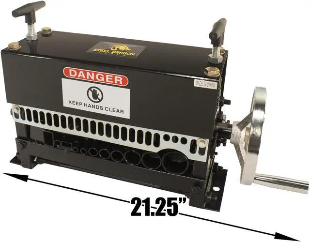 Alt view image 2 of 7 - Steel Dragon Tools® WRM35 Manual Wire Stripping Machine Strip Scrap Copper Wire