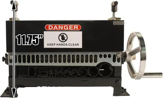 Alt view image 3 of 7 - Steel Dragon Tools® WRM35 Manual Wire Stripping Machine Strip Scrap Copper Wire