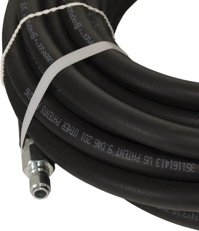 Alt view image 3 of 3 - ProPulse® 4000 PSI 3/8" x 50' Uberflex Non Marking Pressure Washer Hose with Couplers