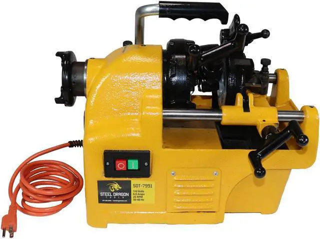Main image of Steel Dragon Tools® 7991 1/2"- 1" Power Pipe Threader Threading Machine and Self Oiling Die Head