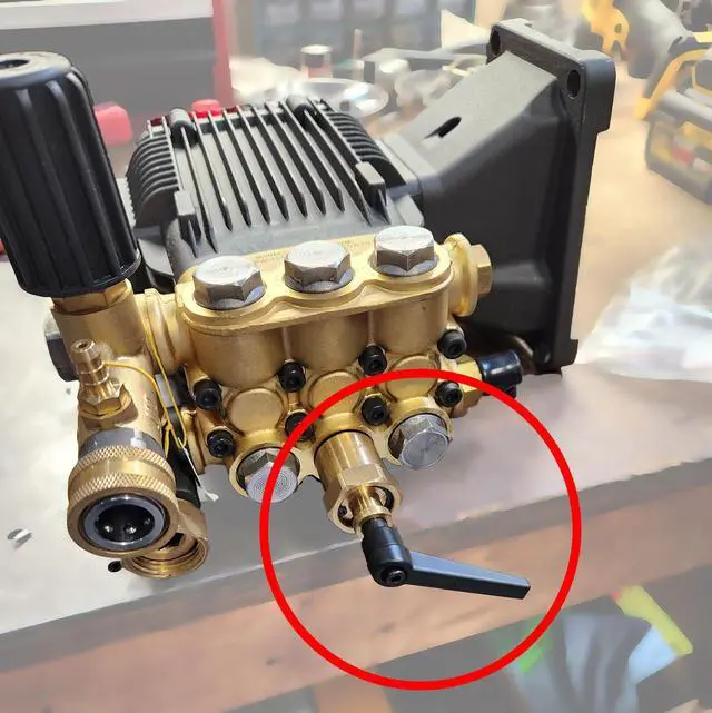 Alt view image 5 of 5 - Erie Tools® 7/8 in. Hydro Jet Pulsator Valve for Sewer Jetter Machine and High Pressure Water Pump