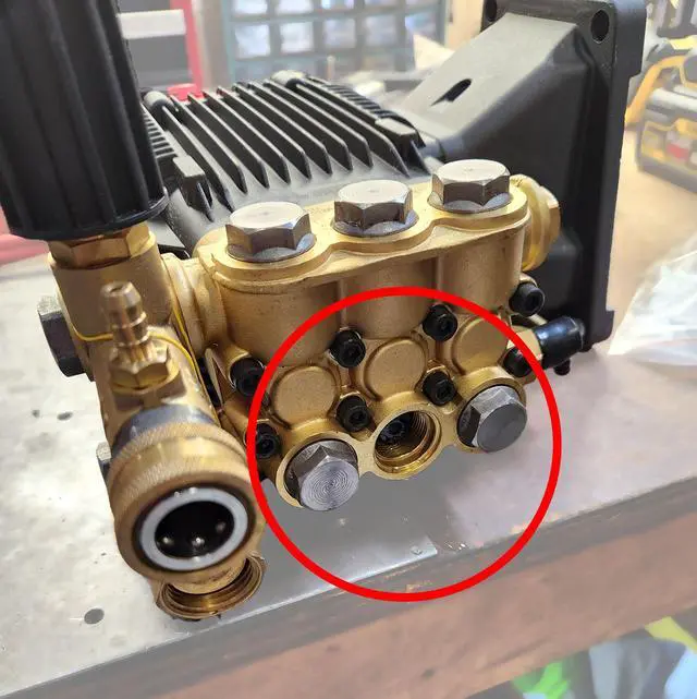 Alt view image 4 of 5 - Erie Tools® 7/8 in. Hydro Jet Pulsator Valve for Sewer Jetter Machine and High Pressure Water Pump