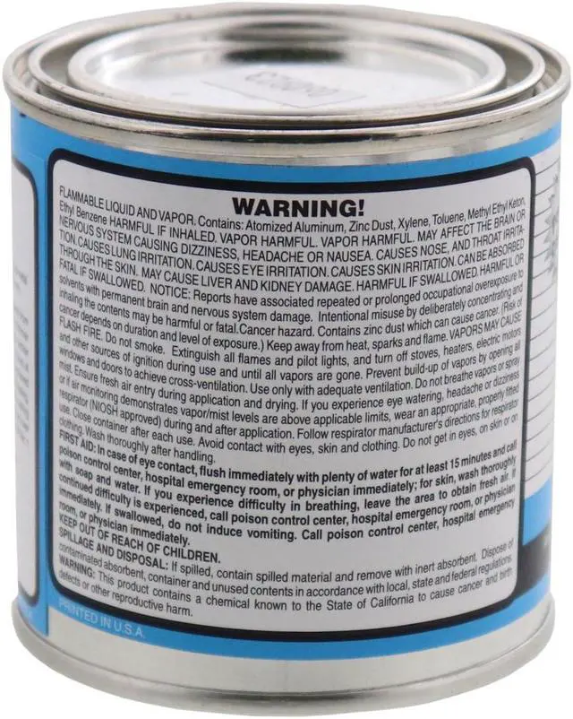 Alt view image 3 of 3 - Alvin 14 oz Lab Metal Hi Temp Repair and Patching Compound Withstands Temps Up To 1000F