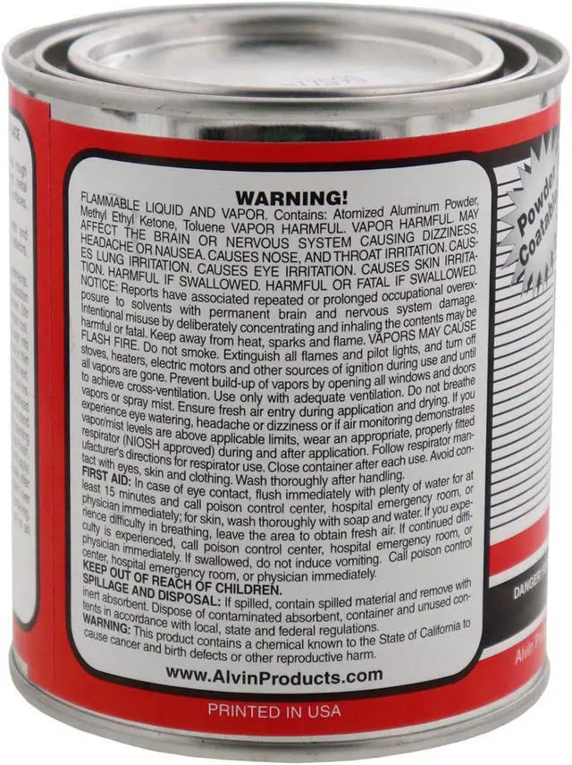 Alt view image 3 of 3 - Alvin 24oz Lab Metal Durable Economical Repair Putty Dent Filler & Patching Compound Epoxy