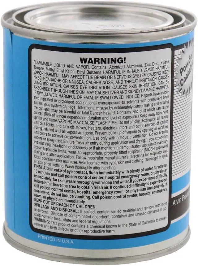 Alt view image 3 of 3 - Alvin 24 oz Lab Metal Repair and Patching Compound Withstands Temps Up To 1000F
