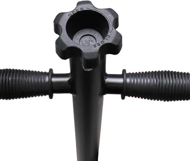 Alt view image 6 of 7 - Dragway Tools 10 Ton (20,000 lb) Hydraulic Long Frame Floor Jack with 3 Position Locking T-Handle and Foot Pedal