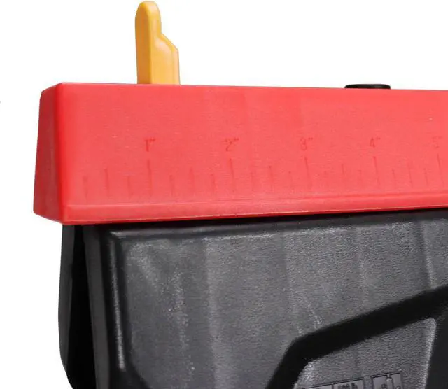 Alt view image 4 of 6 - Dragway Tools Foldable PVC Sawhorse Pair 500-Lb. Capacity with Built in Double Sided Ruler