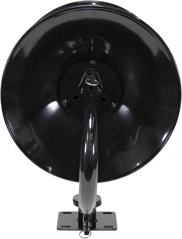 Alt view image 5 of 7 - Erie Tools 5100 PSI 3/8" x 100' Pressure Washer Hose Reel with 360 Degree Swivel Base