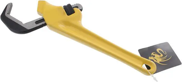 Alt view image 2 of 5 - Steel Dragon Tools® 9-1/2" Offset Hex Pipe Wrench 31305 E-110, 1-1/8" - 2-5/8" Capacity