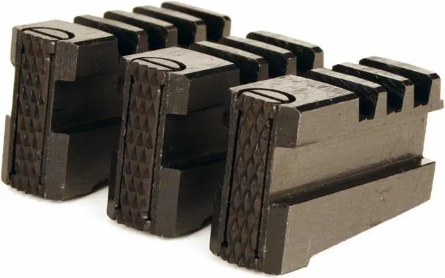 Main image of Steel Dragon Tools® 44090 Chuck Jaws with 44715 Inserts fit RIDGID® 300 Pipe Threading Machines