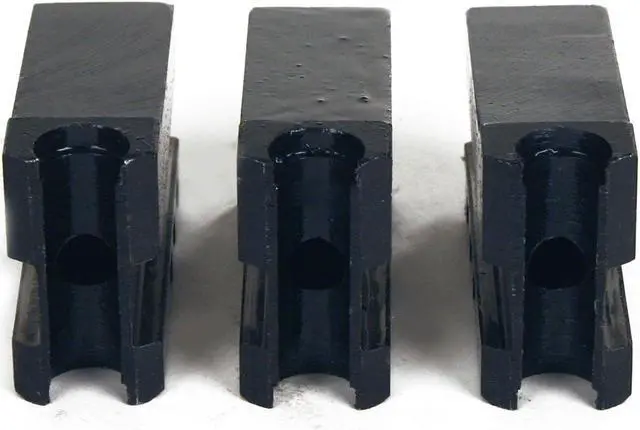 Alt view image 7 of 7 - Steel Dragon Tools® 44090 Chuck Jaws with 44715 Inserts fit RIDGID® 300 Pipe Threading Machines