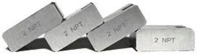 Alt view image 3 of 5 - Steel Dragon Tools® 6 Sets 1/2in.-2in. HSS RH Pipe Dies for 12R 11R 00R Ratchet Threader
