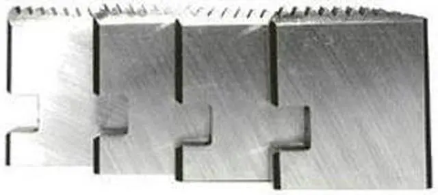 Alt view image 4 of 5 - Steel Dragon Tools® 6 Sets 1/2in.-2in. HSS RH Pipe Dies for 12R 11R 00R Ratchet Threader